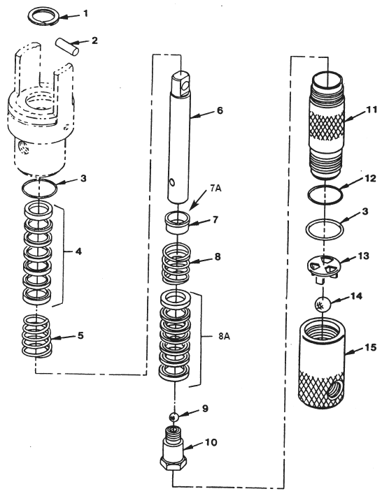 Powrtwin 4500 Fluid Pump Diagram and Parts List for 4500  Titan Paint Sprayer