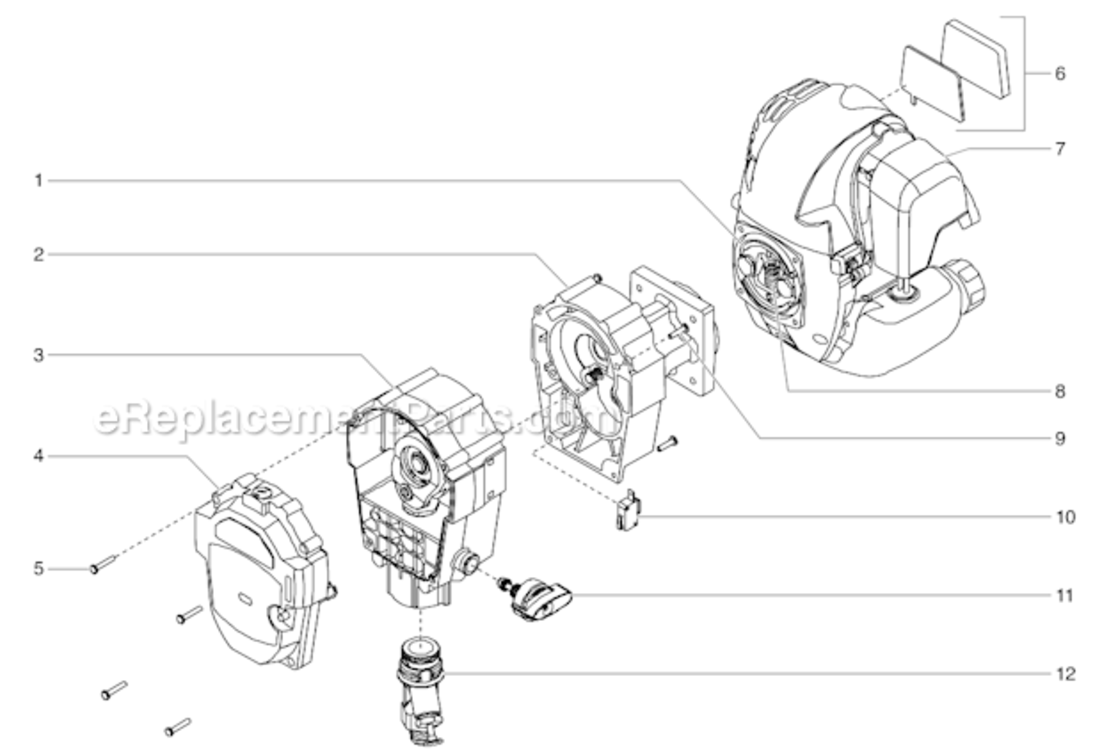 Drive Assembly Diagram and Parts List for 800 759-091 Titan Paint Sprayer