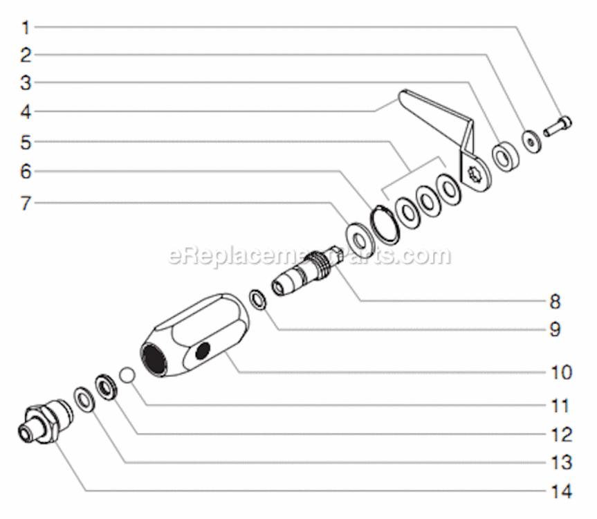 Wheel Assembly Diagram and Parts List for 6900XLT 759-690 Titan Paint Sprayer