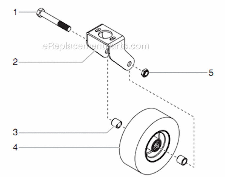 Cart Assembly Diagram and Parts List for 6900XLT 759-690 Titan Paint Sprayer