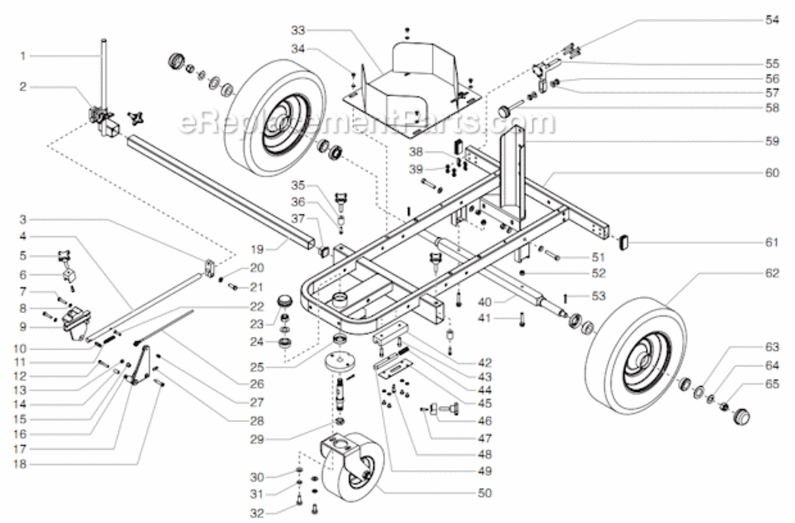 Page I Diagram and Parts List for 6900XLT 759-690 Titan Paint Sprayer