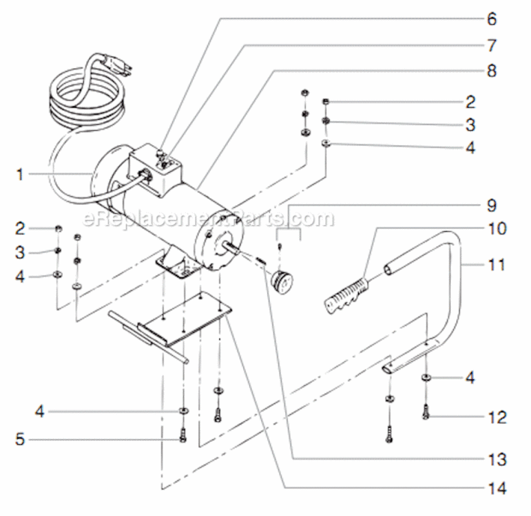Accessories And Service Kits Diagram and Parts List for 6900XLT 759-692 Titan Paint Sprayer