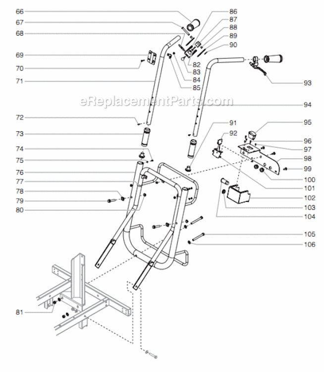 Hydraulic Motor Diagram and Parts List for 8900XLT 759-898 Titan Paint Sprayer