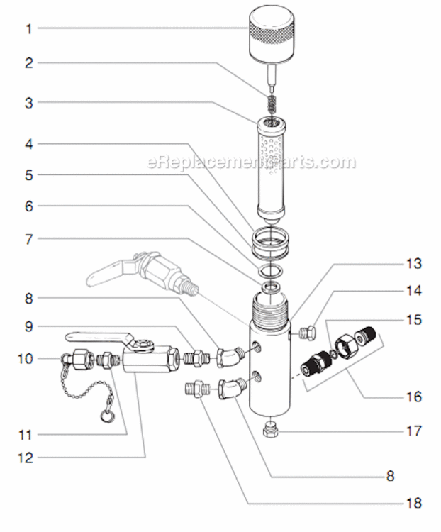 Belt Guard Assembly Diagram and Parts List for 8900XLT 759-898 Titan Paint Sprayer