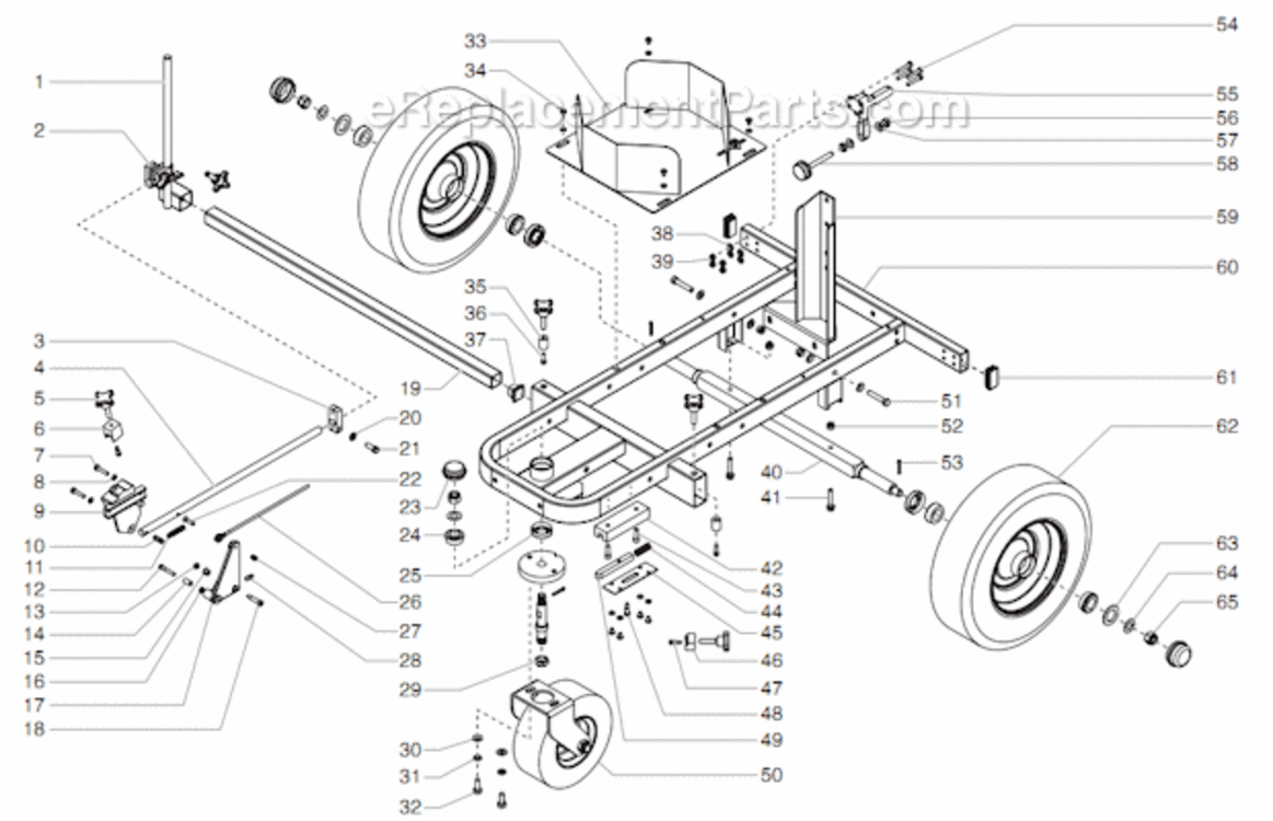 Page I Diagram and Parts List for 8900XLT 759-898 Titan Paint Sprayer