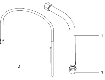 Elite 3000 Rigid Suction Set Diagram and Parts List for 3000  Titan Paint Sprayer