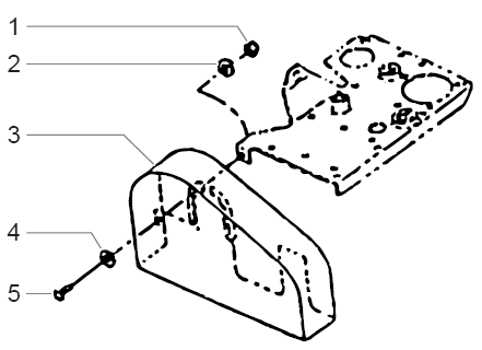 Powrliner 4000 Belt Guard Assembly Diagram and Parts List for 4000  Titan Paint Sprayer
