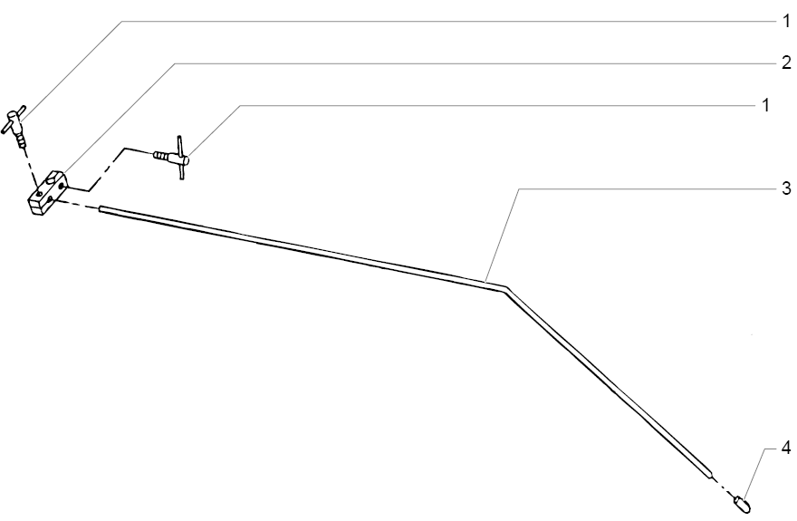 Powrliner 4000 Line Pointer (P/N 424-620) Diagram and Parts List for 4000  Titan Paint Sprayer