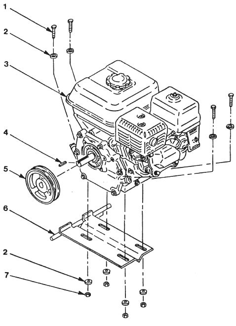 Powrtwin 5500 Gas Convertokits Diagram and Parts List for 5500  Titan Paint Sprayer