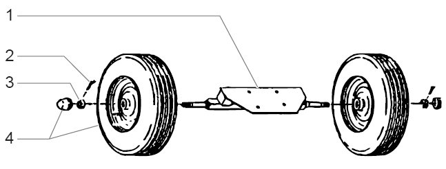 Powrliner 4000 Athletic Field Marking Kit/Turf Kit Diagram and Parts List for 4000  Titan Paint Sprayer