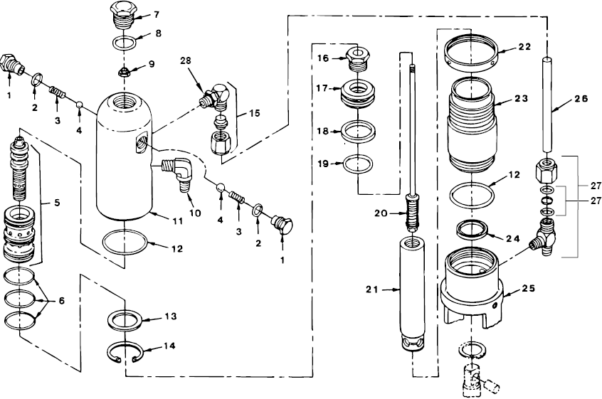 Powrliner 5000 Hydraulic Motor Diagram and Parts List for 5000  Titan Paint Sprayer