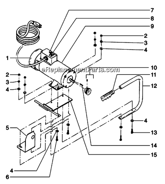 Electric Convertokits Diagram and Parts List for 9900XLT 759-990 Titan Paint Sprayer