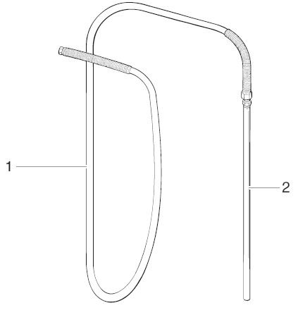 Lcx 130 Return Hose Assembly (P/N 0509173) Diagram and Parts List for LCX130  Titan Paint Sprayer