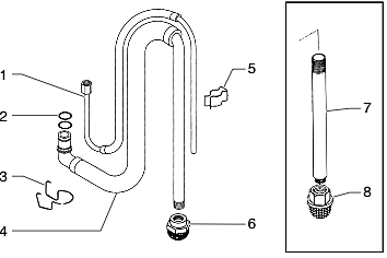 690gxc Siphon Assembly Diagram and Parts List for 690GXC  Titan Paint Sprayer