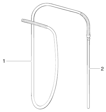 Powrliner 2800 Return Hose Assembly (P/N 779-266) Diagram and Parts List for 2800  Titan Paint Sprayer
