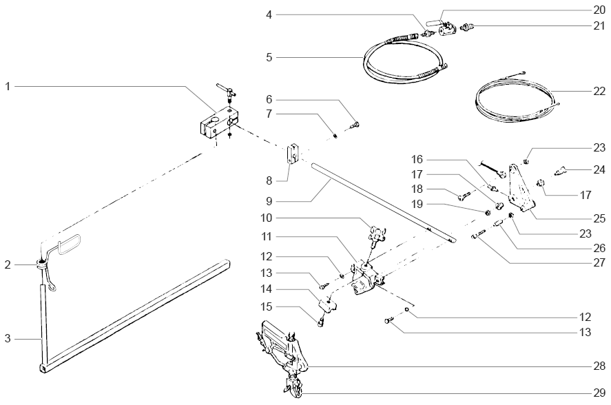 Powrliner 4000 Second Gun Assembly Complete (P/N 759-055) Diagram and Parts List for 4000  Titan Paint Sprayer