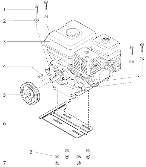 Powrtwin 6900 Plus Di Gas Convertokit Diagram and Parts List for 6900 Plus DI Titan Paint Sprayer