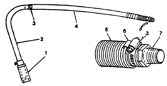 Powrtwin 3500 Syphon Hose Assembly Diagram and Parts List for 3500-DC  Titan Paint Sprayer
