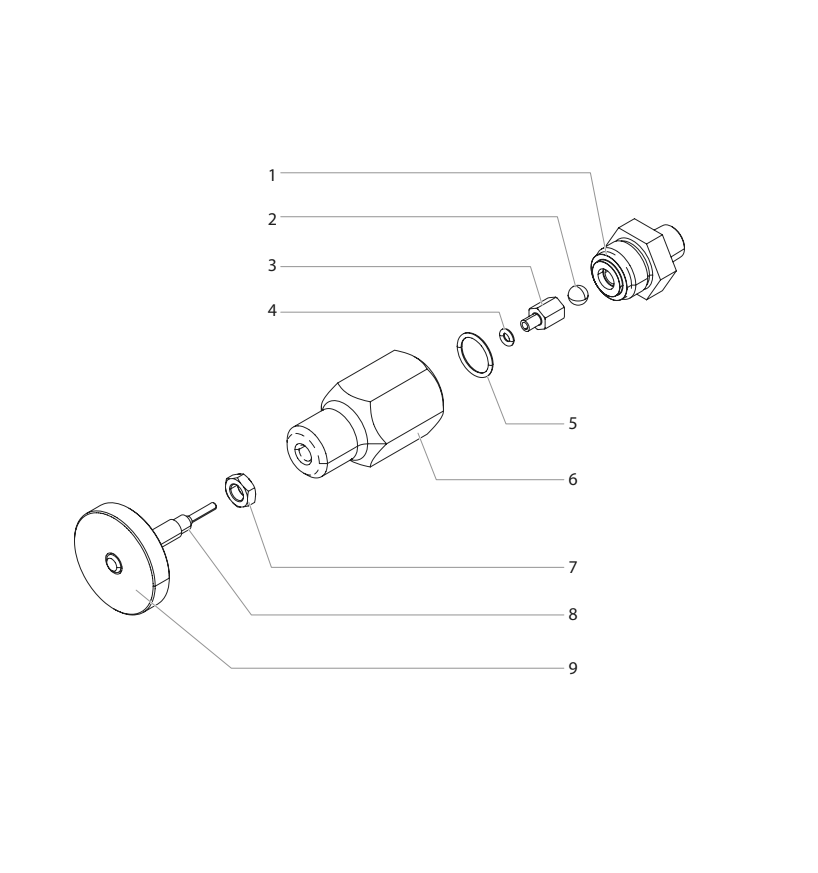 Hydra X (4540, 7230) Bleed Valve Assembly Diagram and Parts List for 4540-7230 Hydra X Titan Paint Sprayer