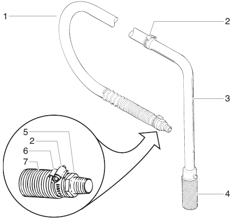 Powrtwin 12000gh Siphon Hose Assembly Diagram and Parts List for 12000GH  Titan Paint Sprayer