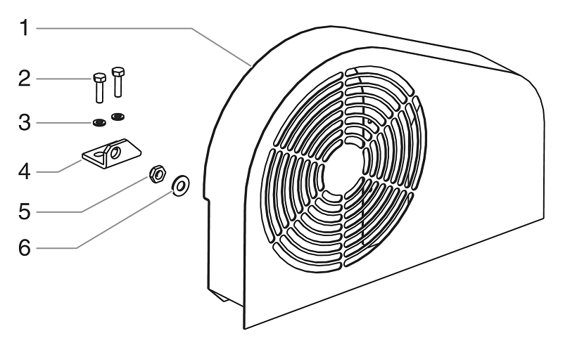 Powrtwin 12000ghd Belt Guard Assembly Diagram and Parts List for 12000GHD  Titan Paint Sprayer