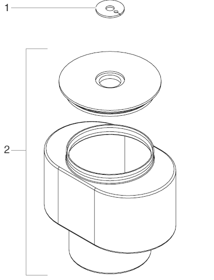 Lcx 130 12 Gallon Paint Hopper (P/N 0509943) Diagram and Parts List for LCX130  Titan Paint Sprayer