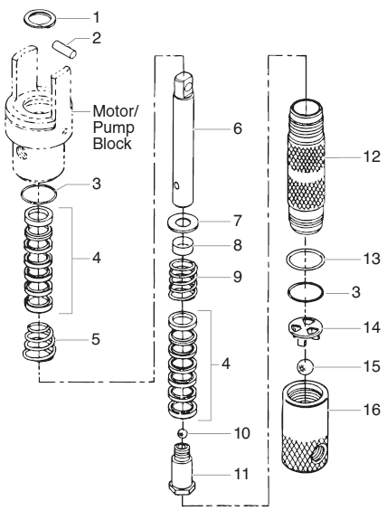 Powrtwin 4900gh Fluid Section Diagram and Parts List for 4900GH  Titan Paint Sprayer