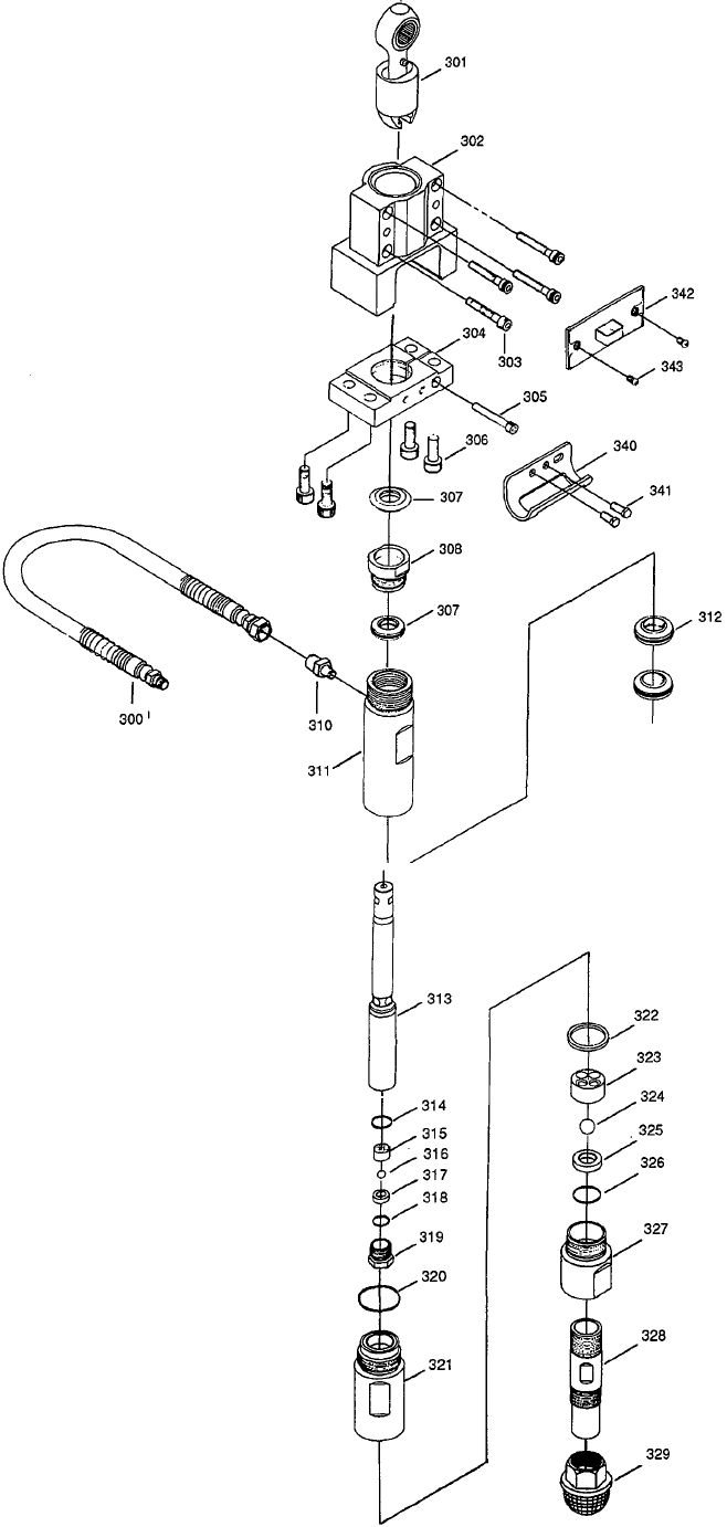 Elite E15 Fluid Section Diagram and Parts List for ELITE-E15  Titan Paint Sprayer