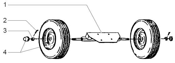 Powrliner 6000 Athletic Field Marking Kit/Turf Kit Diagram and Parts List for 6000  Titan Paint Sprayer