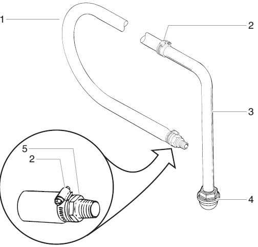 Powrliner 8900xlt Sp Siphon Hose Assembly (P/N 103-842) Diagram and Parts List for 8900XLTSP  Titan Paint Sprayer