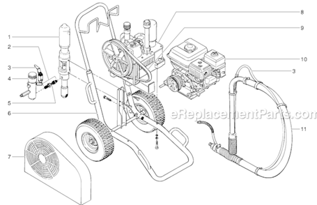 Part Location Diagram of 703-136 Titan O-Ring