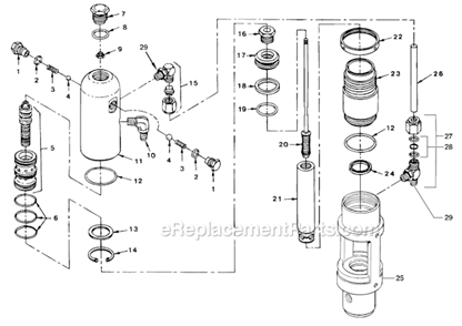 Part Location Diagram of 235-028 Titan Rod Seal