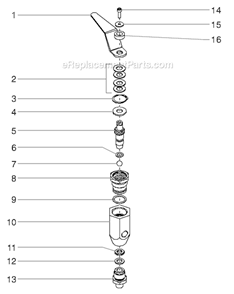 Part Location Diagram of 0294499 SprayTECH Valve Seal