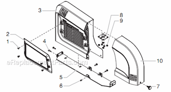 Part Location Diagram of 9802252 Titan Screw