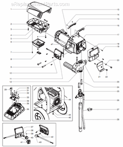 Part Location Diagram of 702-239 Titan Return Tube
