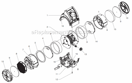 Part Location Diagram of 153165 Wagner CUP-VISCOSITY
