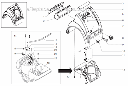 Part Location Diagram of 9802266 Titan Belly Pan Screw