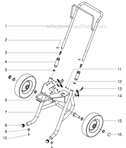 Part Location Diagram of 0507379 Titan Wheel