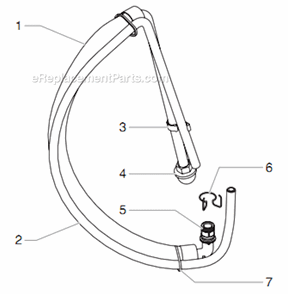 Suction Set Assembly Diagram and Parts List for 400 0552071 Titan Paint Sprayer
