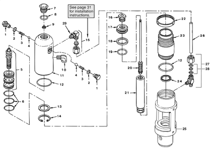Powrtwin 12000ghd Hydraulic Motor Diagram and Parts List for 12000GHD  Titan Paint Sprayer