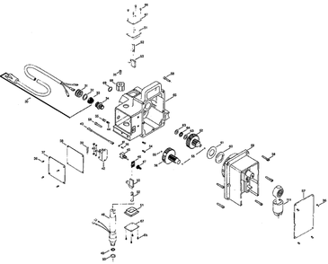 Elite E15 Gear Box Diagram and Parts List for ELITE-E15  Titan Paint Sprayer