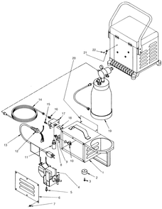 Profinish Tsr Compressor System / 2 Quart Remote Diagram and Parts List for TS-TSR-TSP  Titan Paint Sprayer