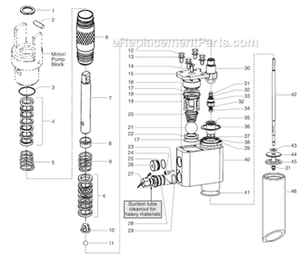 Part Location Diagram of 143-120 Titan Connecting Pin