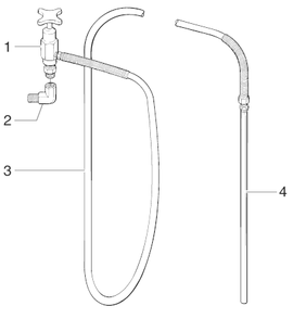 Powrtwin 4900gh Bleed Hose Assembly With Valve Diagram and Parts List for 4900GH  Titan Paint Sprayer