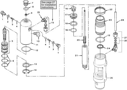 Powrtwin 8900gh Hydraulic Motor Diagram and Parts List for 8900GH  Titan Paint Sprayer