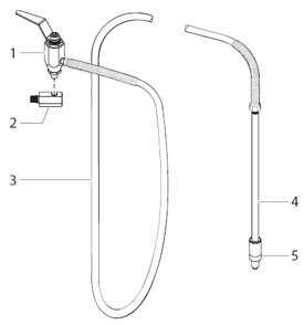 Part Location Diagram of 103-300a Titan Bleed Tube