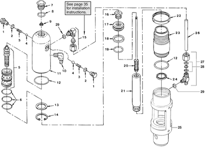 Powrliner 6900xlt Sp Hydraulic Motor Diagram and Parts List for 6900XLT POWRLINER Titan Paint Sprayer