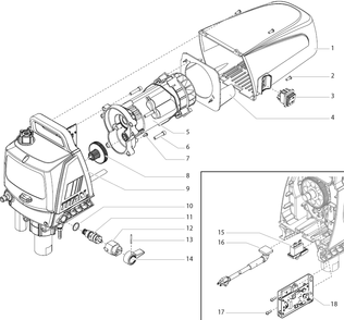 Part Location Diagram of 0532208a Titan Circuit Board Assembly
