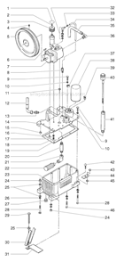 Part Location Diagram of 449-751 Titan Hydraulic Pump