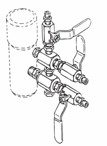 Page V Diagram and Parts List for 4900XLT 335-320 Titan Sprayer